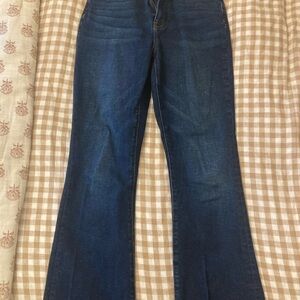 Madewell Curvy Skinny Flares